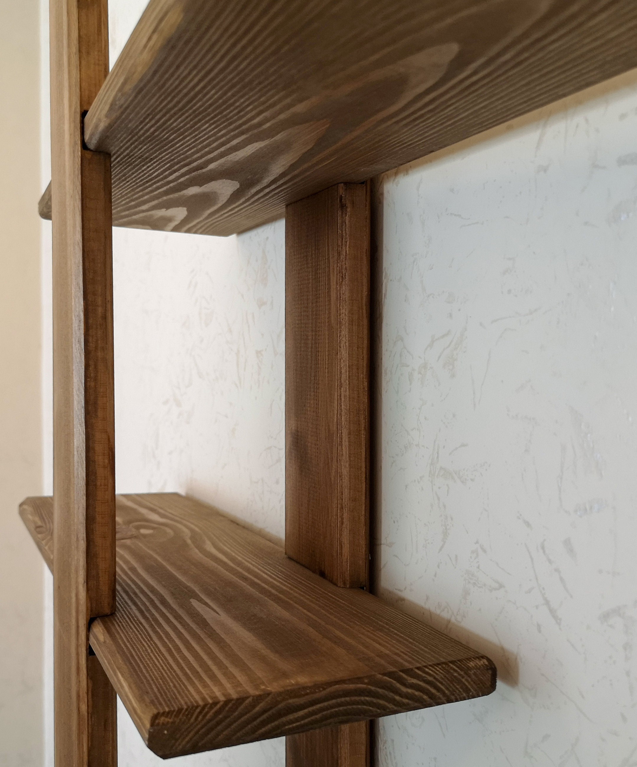 Adjustable Wooden Shelf Shifting Shelf Wooden Wall Shelf Etsy