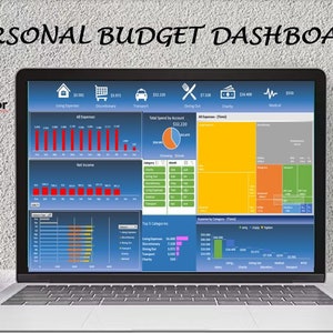 Personel Budget Tracker | Monthly  Finance Excel Dashboard | Budget Template