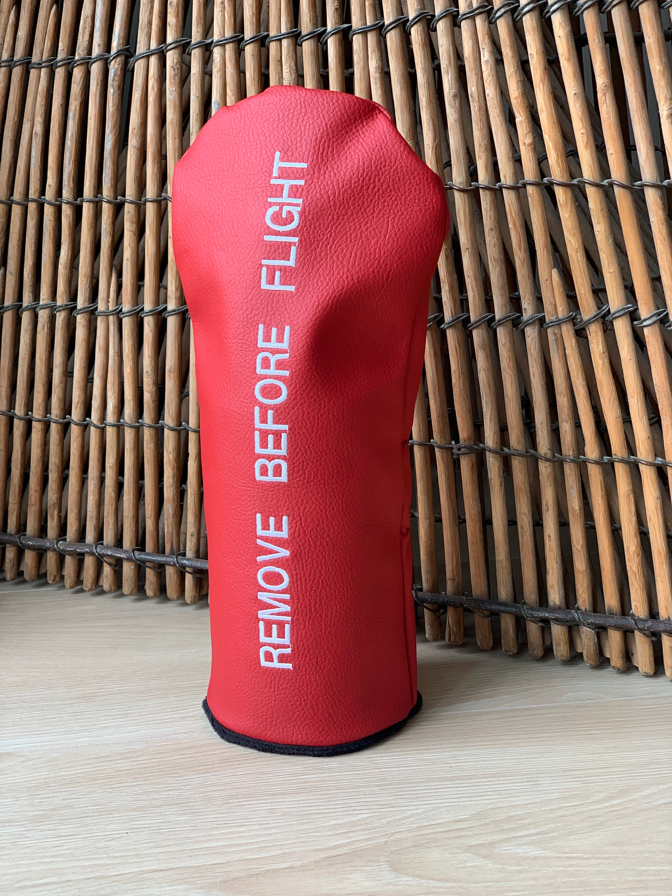 Remove Before Flight Golf Headcover Etsy