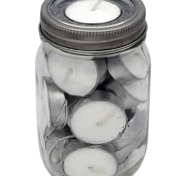 Mason Jar Tea Light - Etsy