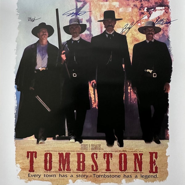 Tombstone Movie Etsy