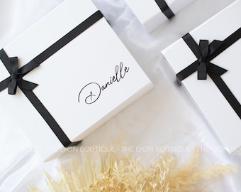 Personalized gift boxes, Magnetic box, custom gift boxes ,Proposal boxes, Bridesmaids gifts, Empty gift box, groomsman box