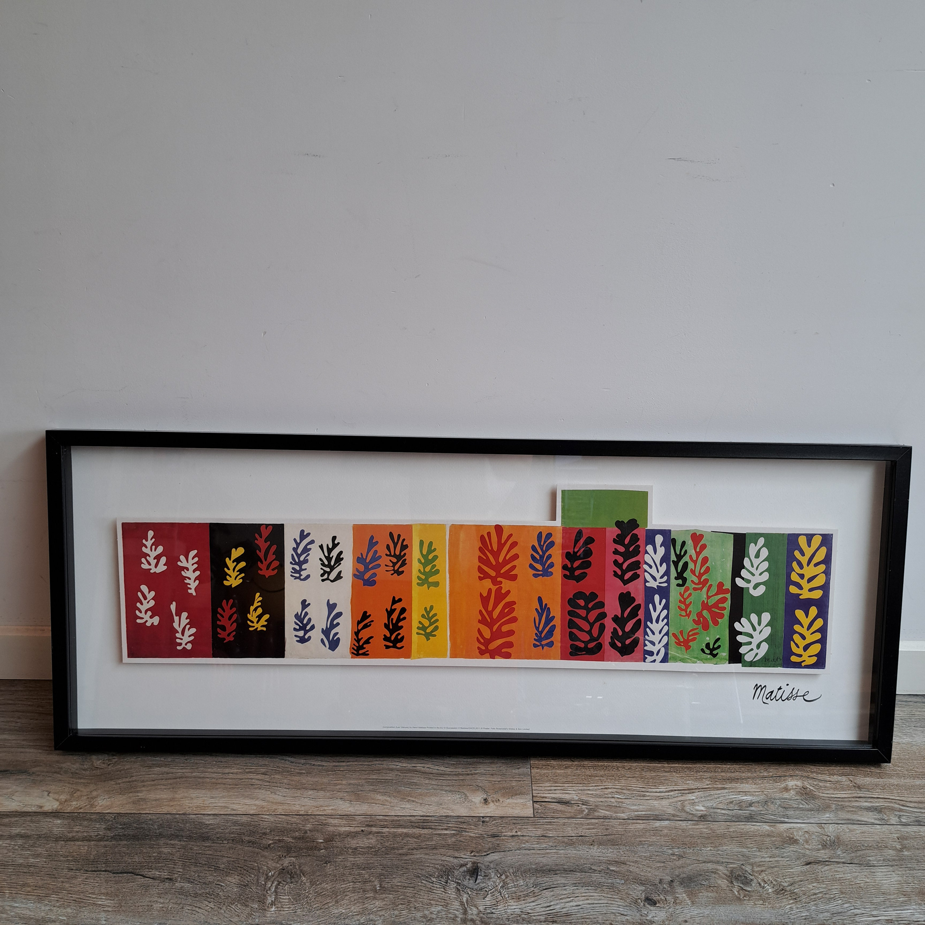 IKEA OLUNDA MATISSE Les velours アート イケア IKEA ART Matisse Les Velours OLUNDA Framed Art From the Late 00's
