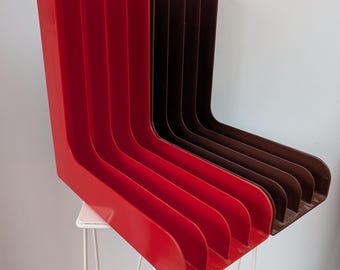 Set of 2 VINTAGE DISCOFOON LP stands  from the 70/80s