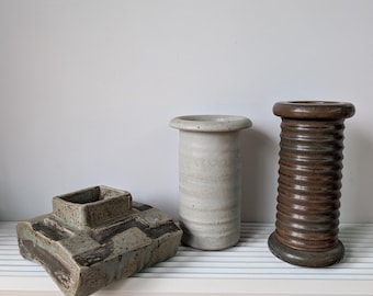 Various Vintage MID CENTURY design ceramic vases from the 70/80s
