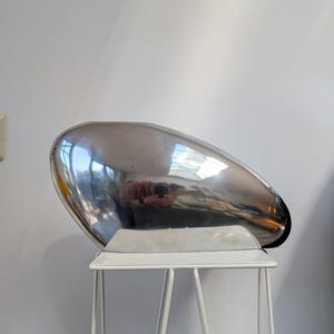 Vintage MODERNIST design aluminium  vase from the 90s