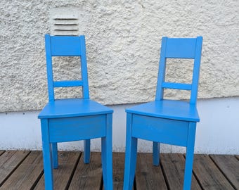 Silla infantil vintage IKEA PS EMIL, diseñada por Nike Karlsson en los años 90.