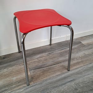 Vintage IKEA HUGO stool design by Lisa Norinder from the 90s