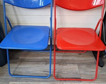Vintage IKEA TED folding chair design by Niels Gammelgaard from the 70s