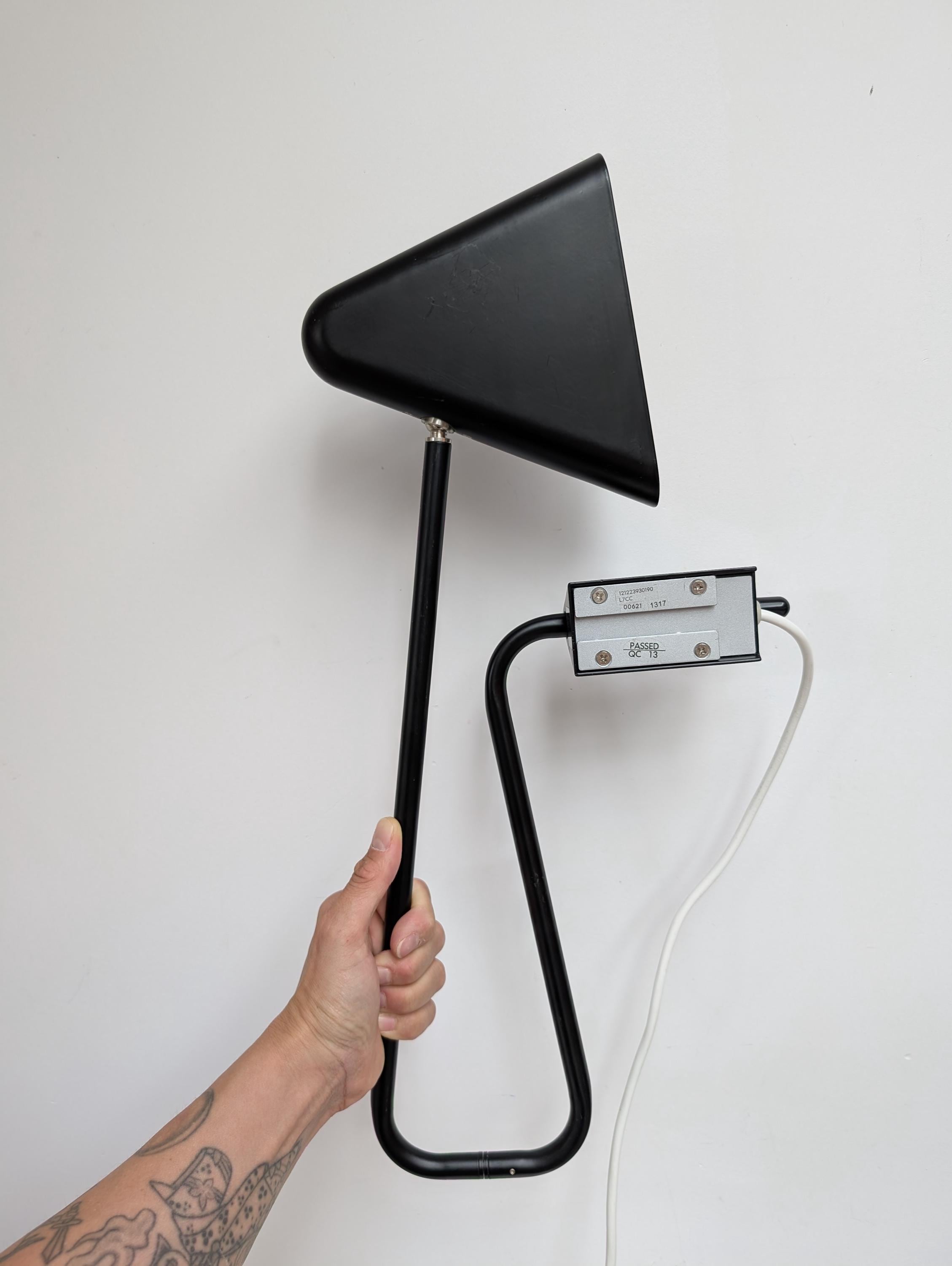 IKEA PS 2012 Wall LED Lamp in Black Metal Design by Johanna