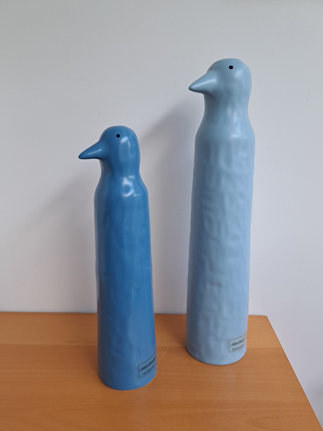 Set of 2 Vintage IKEA Penguin Sculptures Design by Katarina Etsy