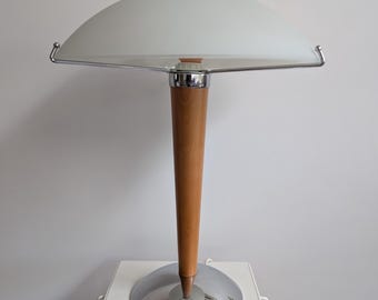 Lámpara de mesa vintage extragrande IKEA KVINTOL B9830 con forma de seta, de los años 80/90.