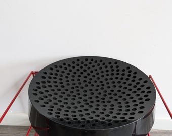 Discontinued IKEA PS 2012 perforated plastic centerpiece/fruitbowl design by Marcus Arvonen
