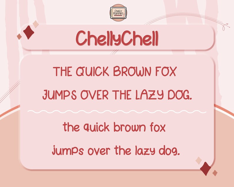 Chellychell Handwritten Font – .ttf & .otf (digital Download) - Etsy