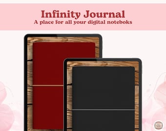 Infinity Digital Journal für Goodnotes, Noteful & mehr