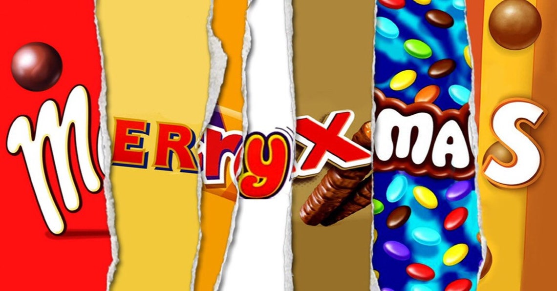 Christmas funny novelty Chocolate Bar Etsy