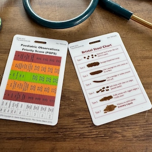 Set of 7 Healthcare Educational Pocket Cards - Paediatric Bundle - Etsy