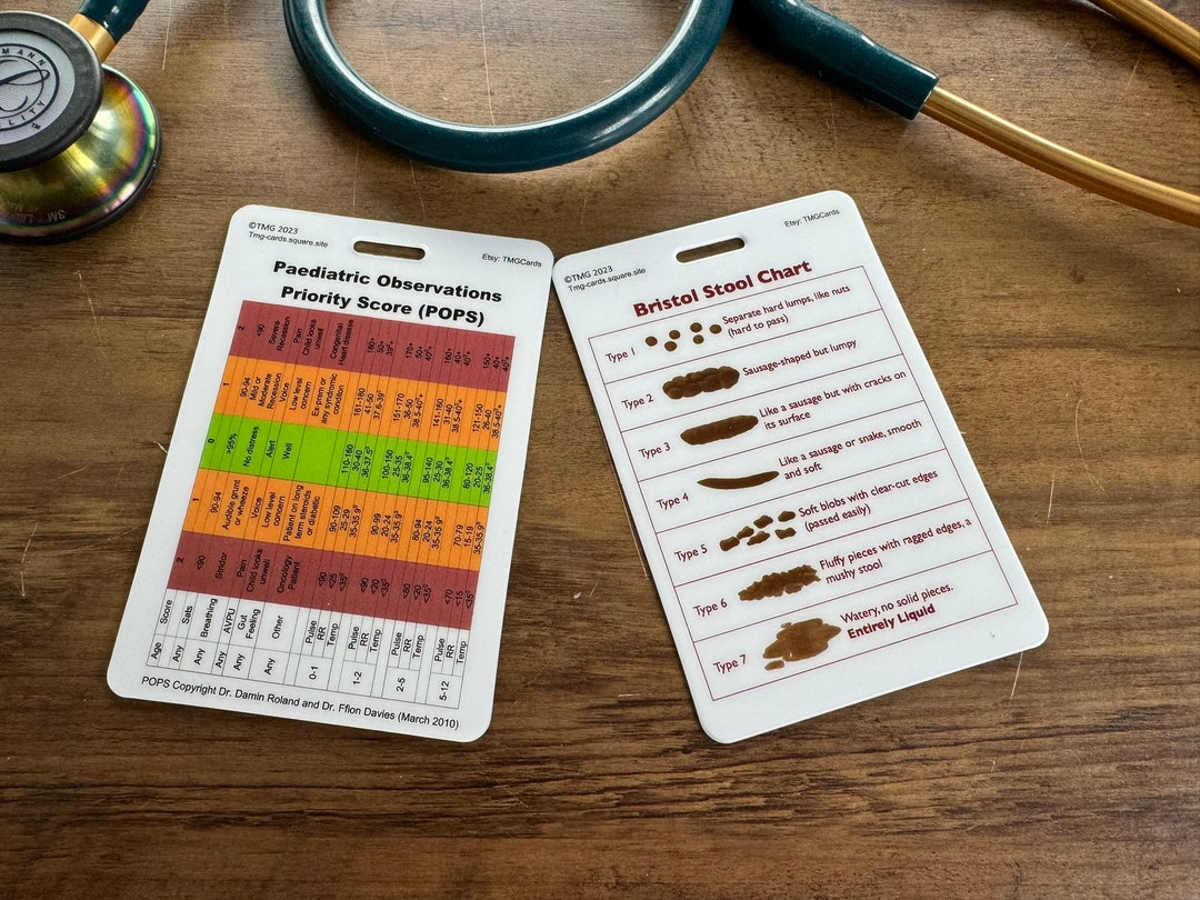 Bristol Stool Chart and Paediatric Observation Priority Scoring Tool