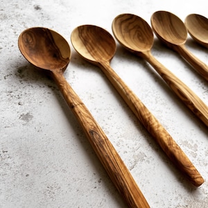 Olive Wood | Wooden Cooking Spoon | Wooden Utensil | Wood Spoon | Cooking gift | Kitchen Utensil | Chefs gift