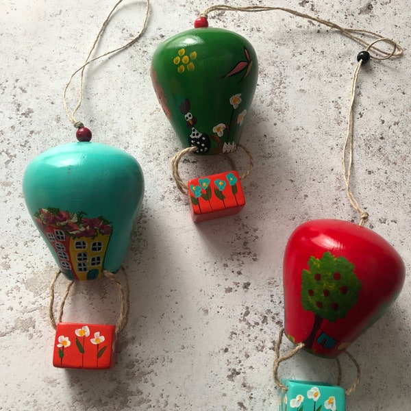 Ceramic Hot Air Balloon Etsy UK