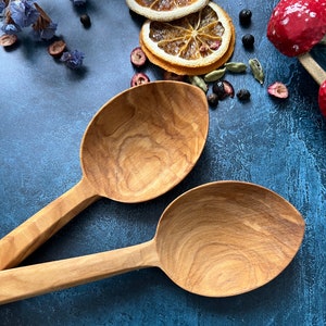 Olive Wood | Wooden Cooking Spoon | Wooden Utensil | Wood Spoon | Cooking gift | Kitchen Utensil | Chefs gift | Scandi Kitchen