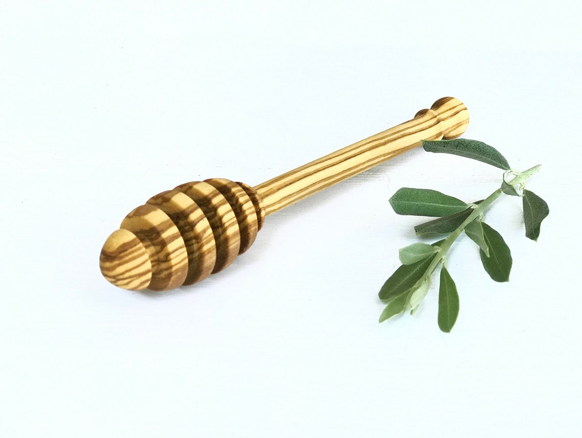 Wooden Honey Dipper Wooden Utensil Natural Wood Honey Etsy UK