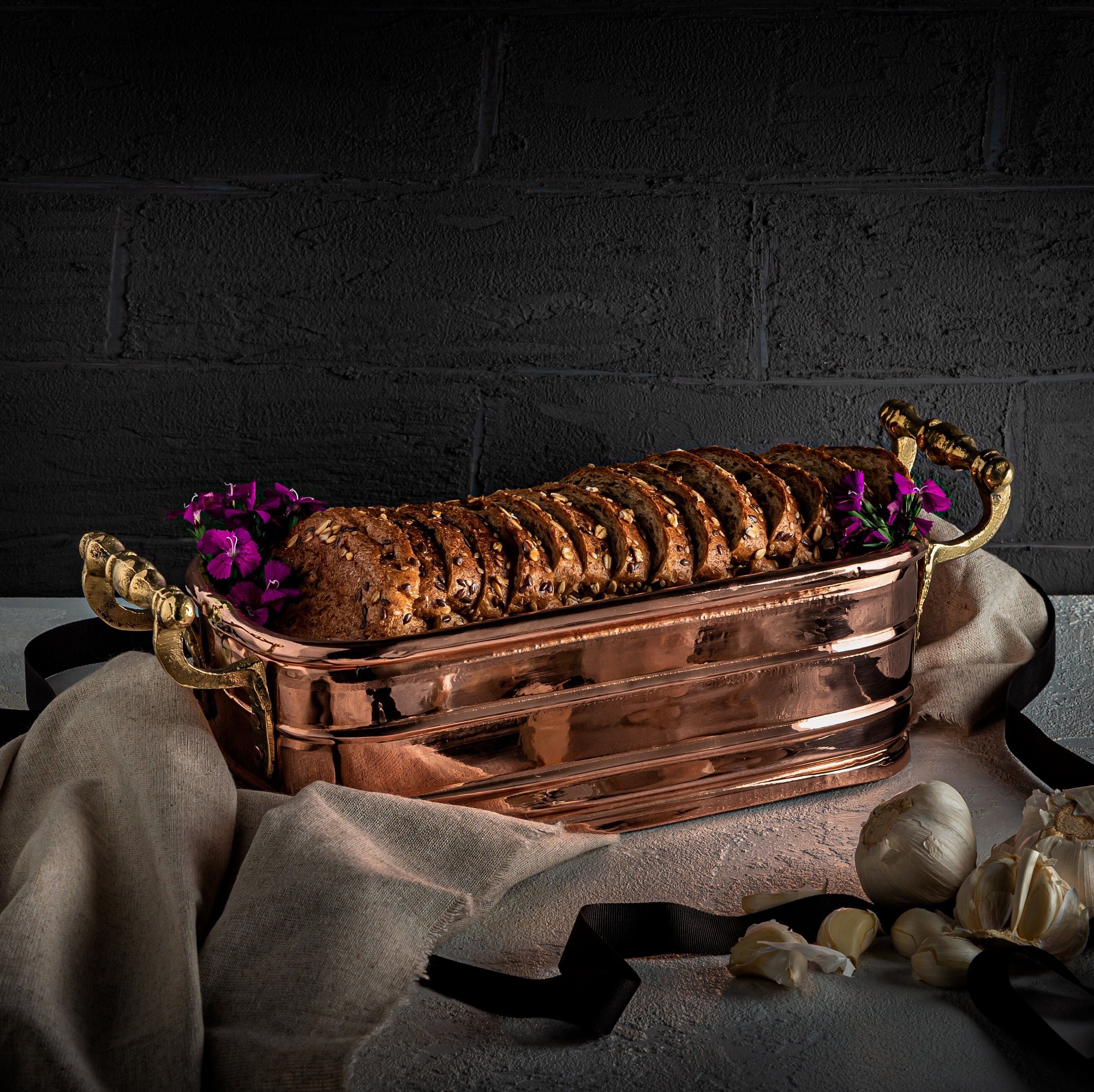 Copper Bread Box for sale Only 4 left at 60