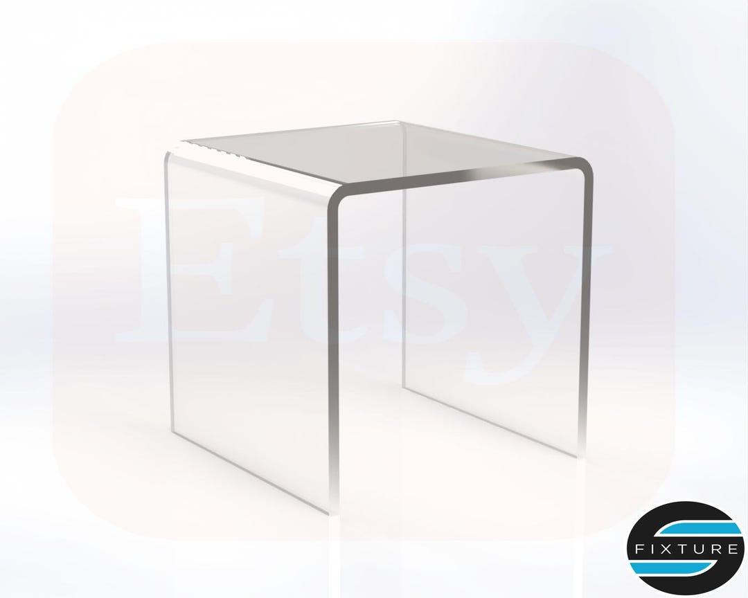 Strong 5x5 Acrylic Riser Stand Pedestal - Etsy