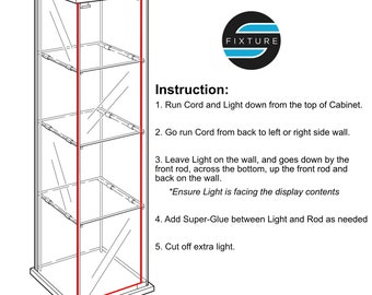 Coreplex - Rambling from Inside the Grid: LED Lighting DIY for Ikea Detolf  Cabinets