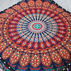 Cojín de piso Cubierta de cojín decorativa boho / puf de | Etsy