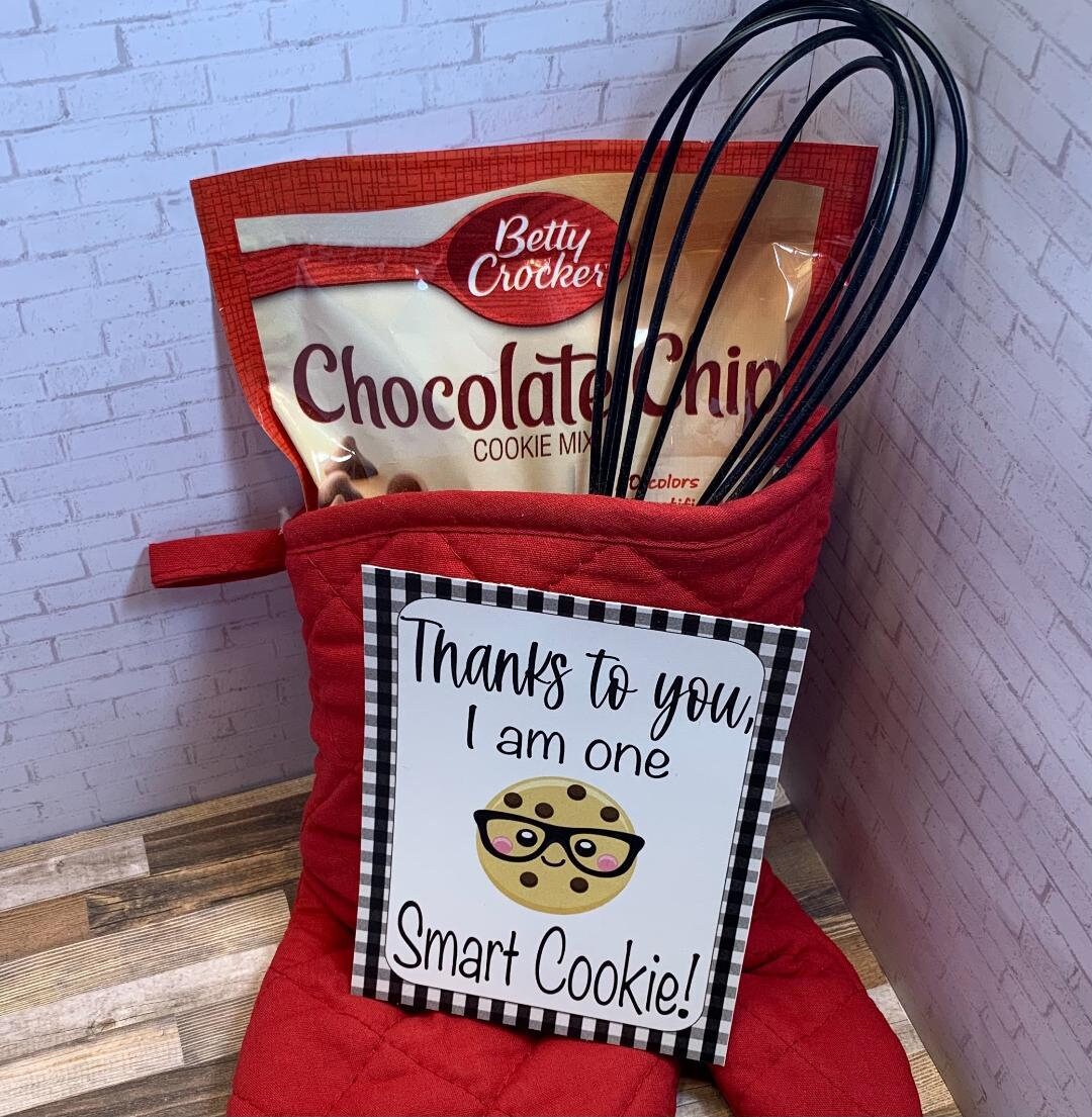 Teacher Appreciation Printable | One Smart Cookie | Digital Download - Etsy