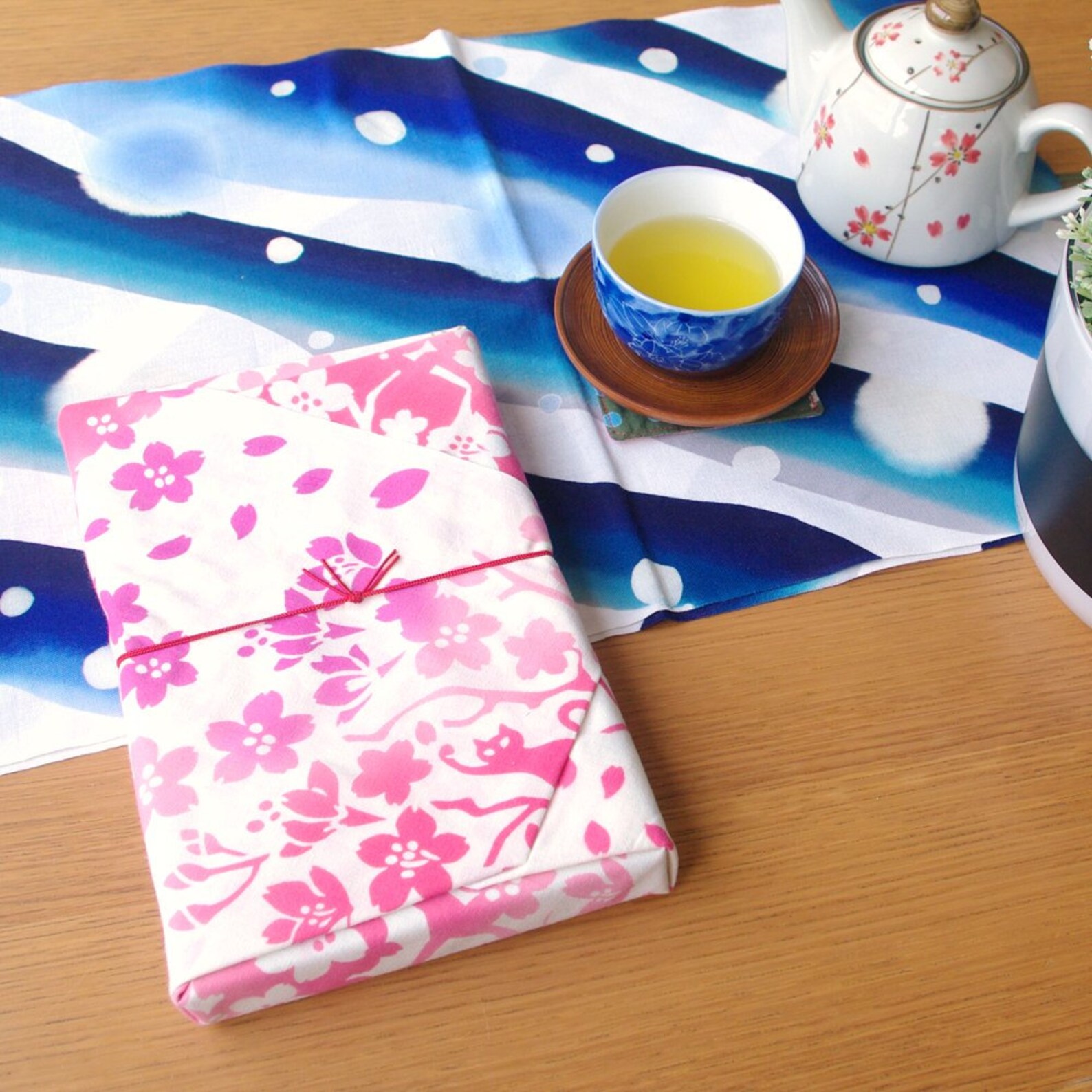 Handdye Tenugui Japanese Tapestry Wall hangings Kakejiku Etsy