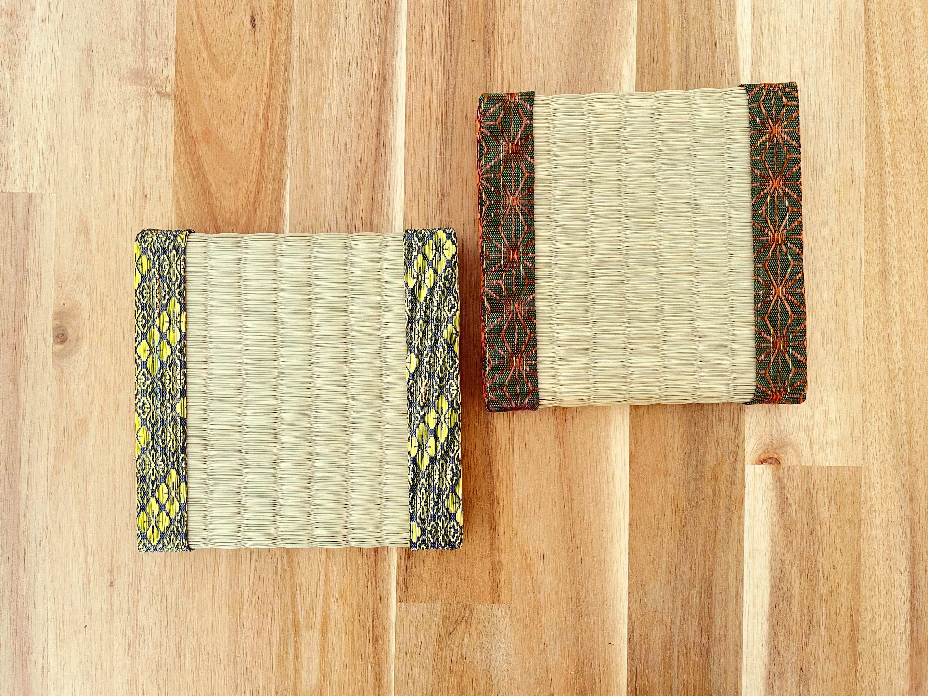 Japanese Tatami Mat Mini Handmade Asanoha Flower Made of Etsy