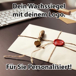 Individueller Siegel mit eigenem Logo personalisierter Siegelstempel für Hochzeiten, save the date,Einladungskarten,waxstamp, SET, wedding