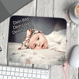 Mousepad Personalized with pictures, logos, names, sayings * Individual and unique! Mousepad