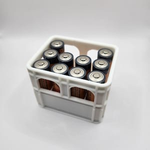Battery box beer crate for batteries * Battery box * Individual * Gift