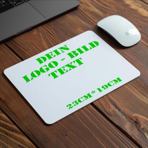 Custom Mouse Pad, Custom Photo, Logo or Text Mouse Pad, Business Logo Mouse Pad, Photo Collage Mouse Pad, Custom Office Gift, Employee Gift