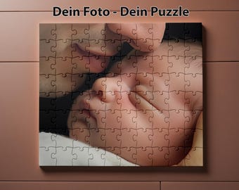 Personalisiertes Puzzle mit eigenem Foto – Dein einzigartiges Geschenk! Foto Puzzle für Familie Freunde oder für Oma Opa bis 500 Teile