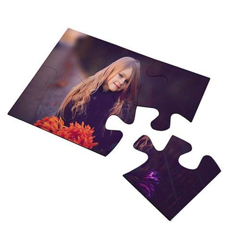 Personalized Puzzle 150 X 200 Mm 6 Pieces Birthday Christmas