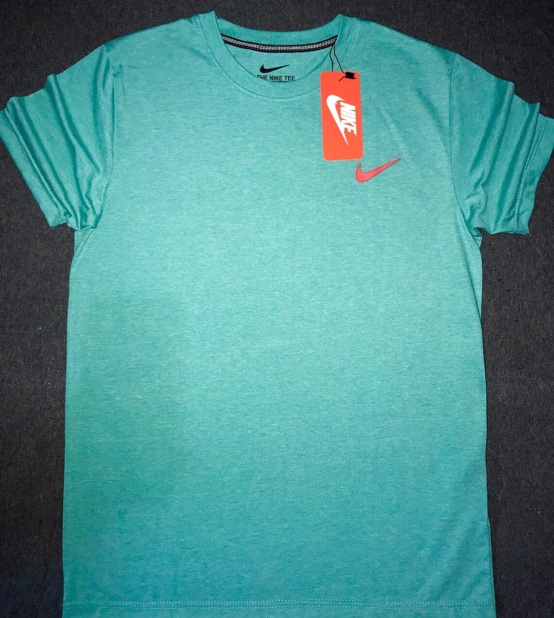 Nike Logo Men's Round Neck Short Sleeve T Shirt | Etsy