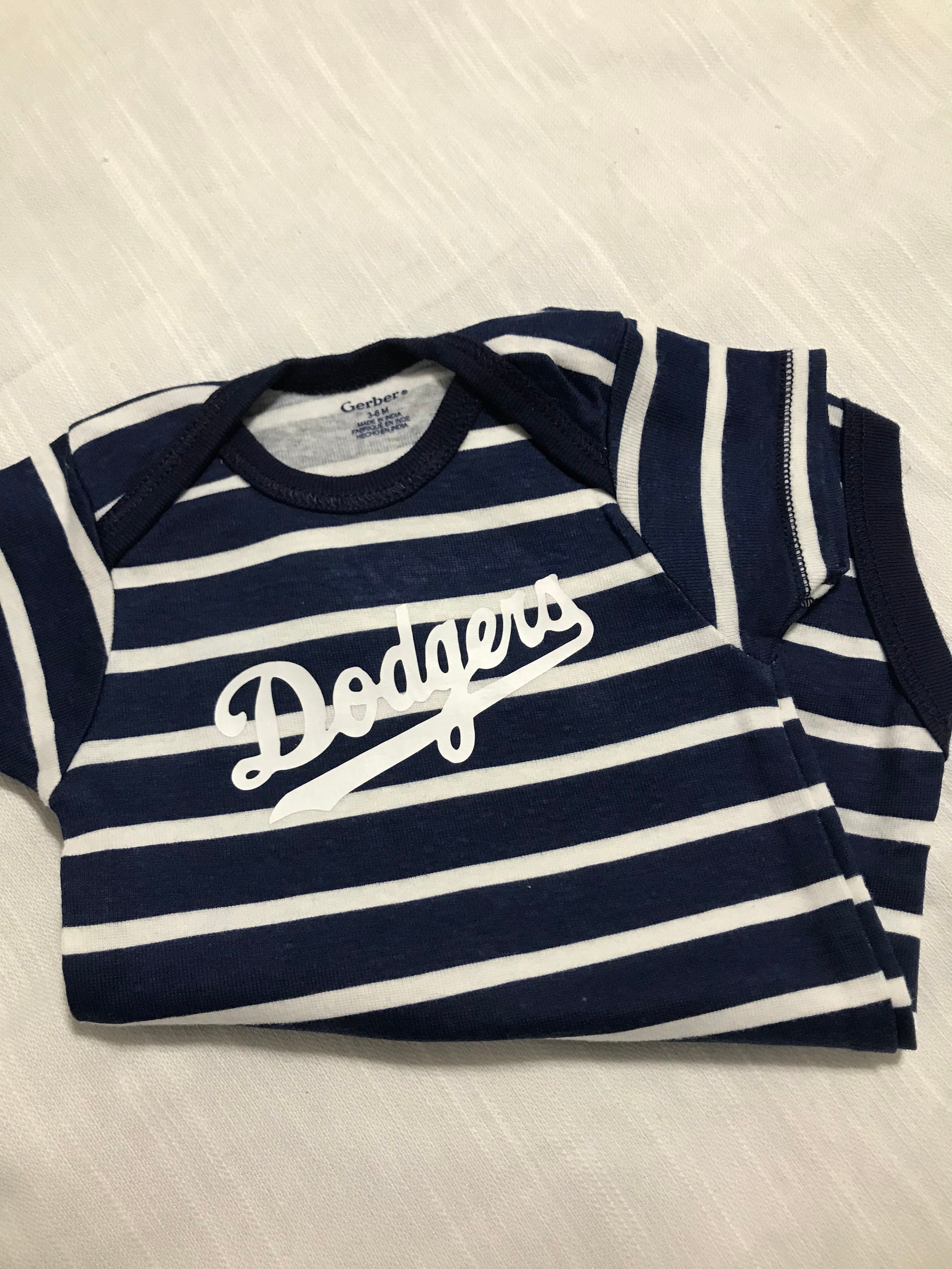 Dodgers Baseball baby baby gift baby shower blue baby | Etsy