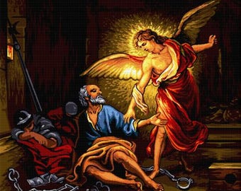 Hudemas Gobelin Needlepoint Kit | Saint Peter 175 Golden Collection