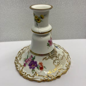 Hammersley Bone China Candlestick Holder Made in England Set of 2