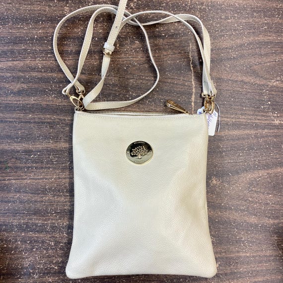 Cream mulberry bag deals