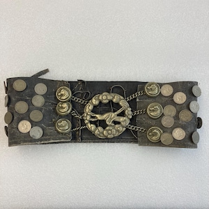 Guacho Rodeo Vintage Belt with Argentina Coins