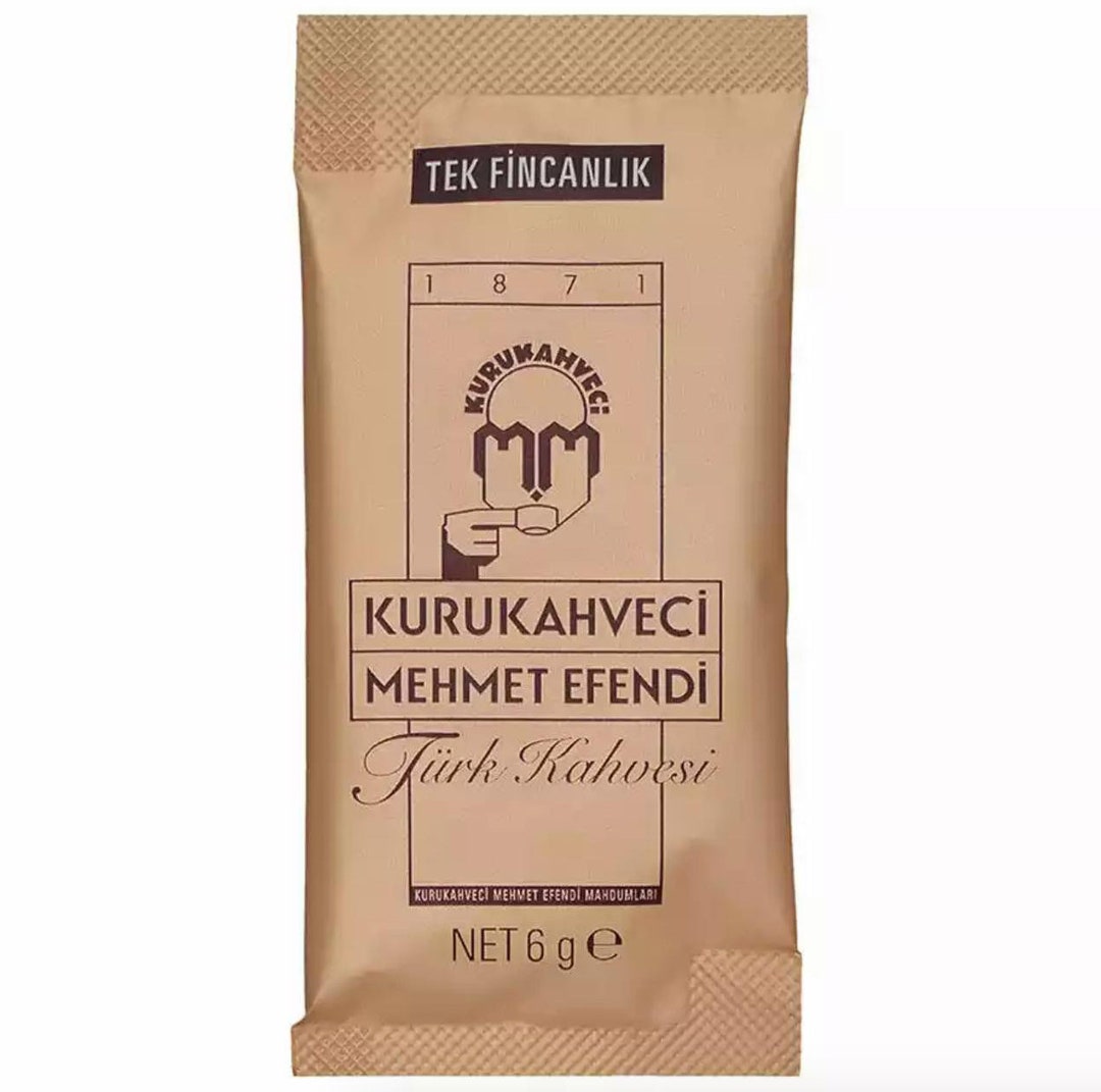 Kurukahveci Mehmet Efendi Turkish Coffee 6g Coffee Coffee Rosegold Söz ...