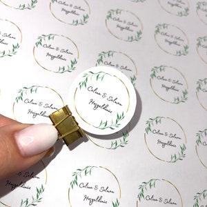 pegatinas de papel personalizadas