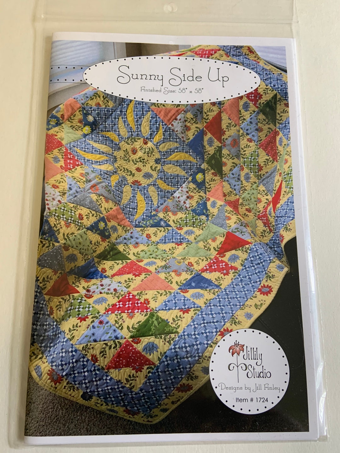 Sunny Side up Quilt Pattern by Jillily Studios/riley Blake Etsy