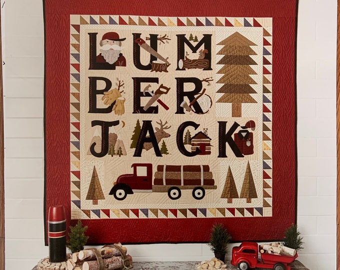 Lumberjack Quilt Pattern/buttermilk Basin Design Co. BOM Etsy
