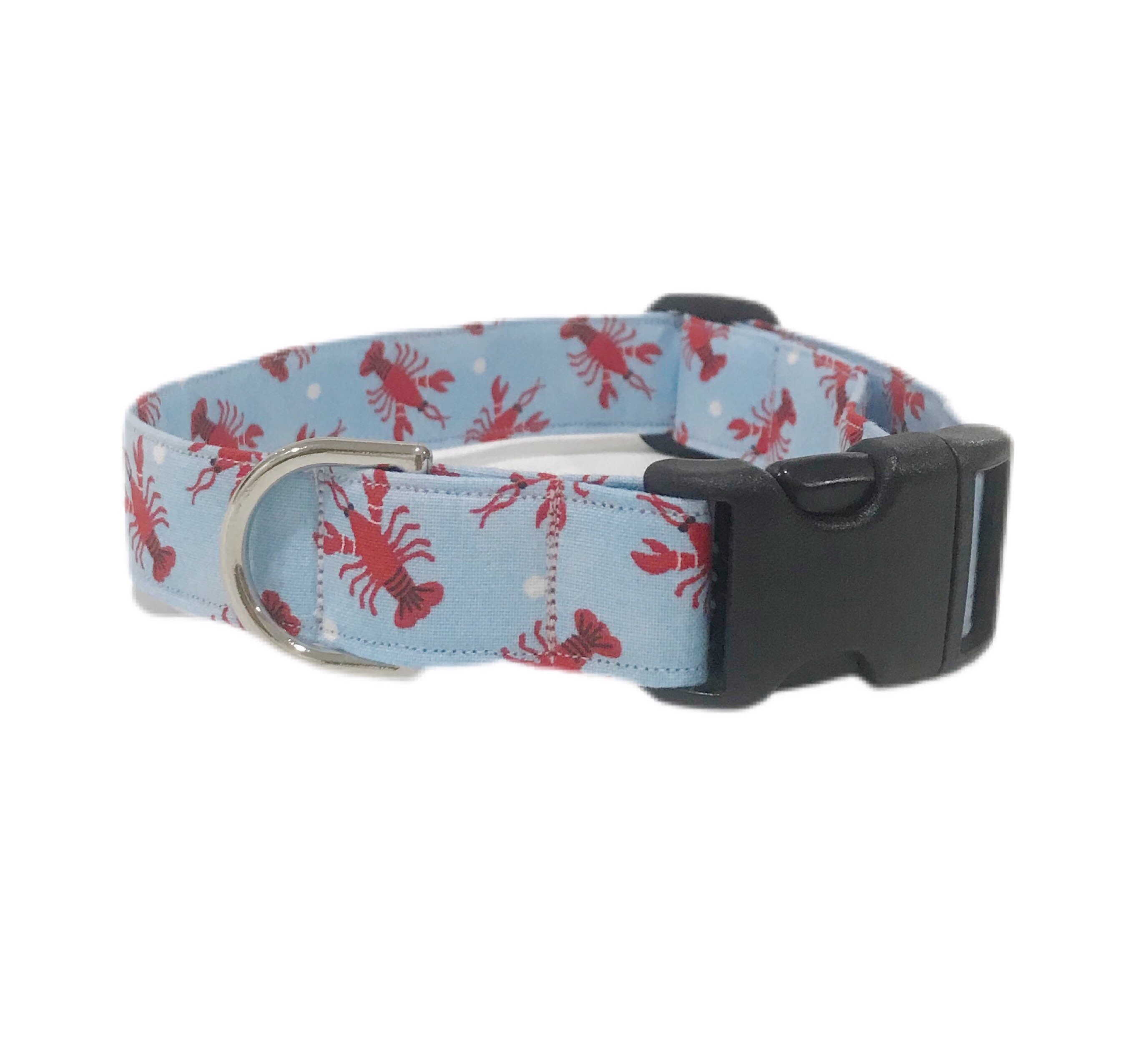 Lobster Dog Collar Summer Dog Collar Fourth of July Dog Etsy UK